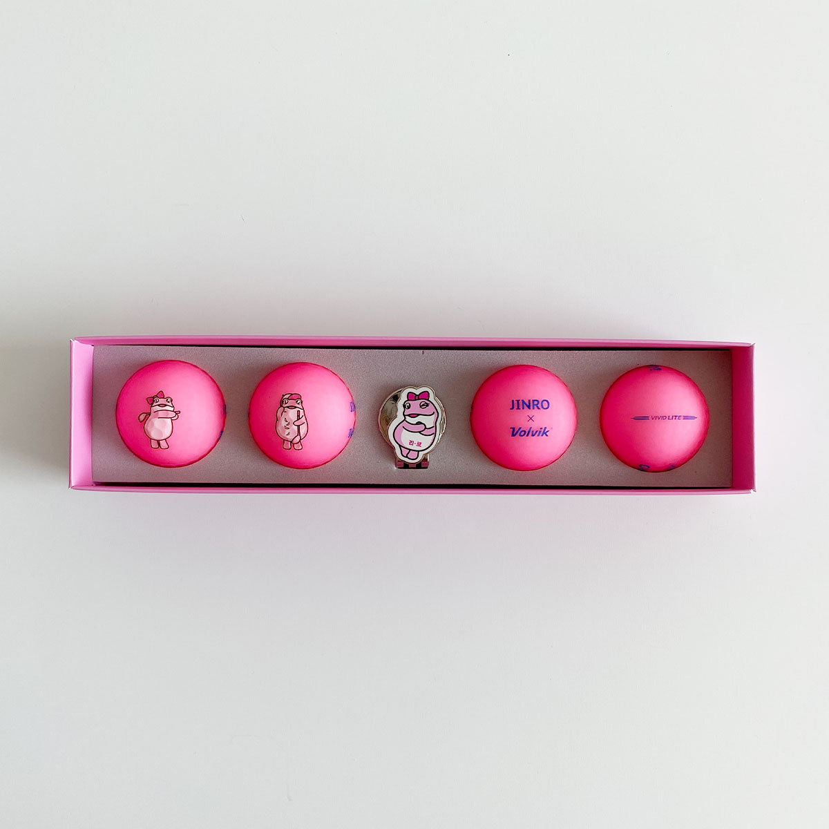 Jinro Pink Golf Ball